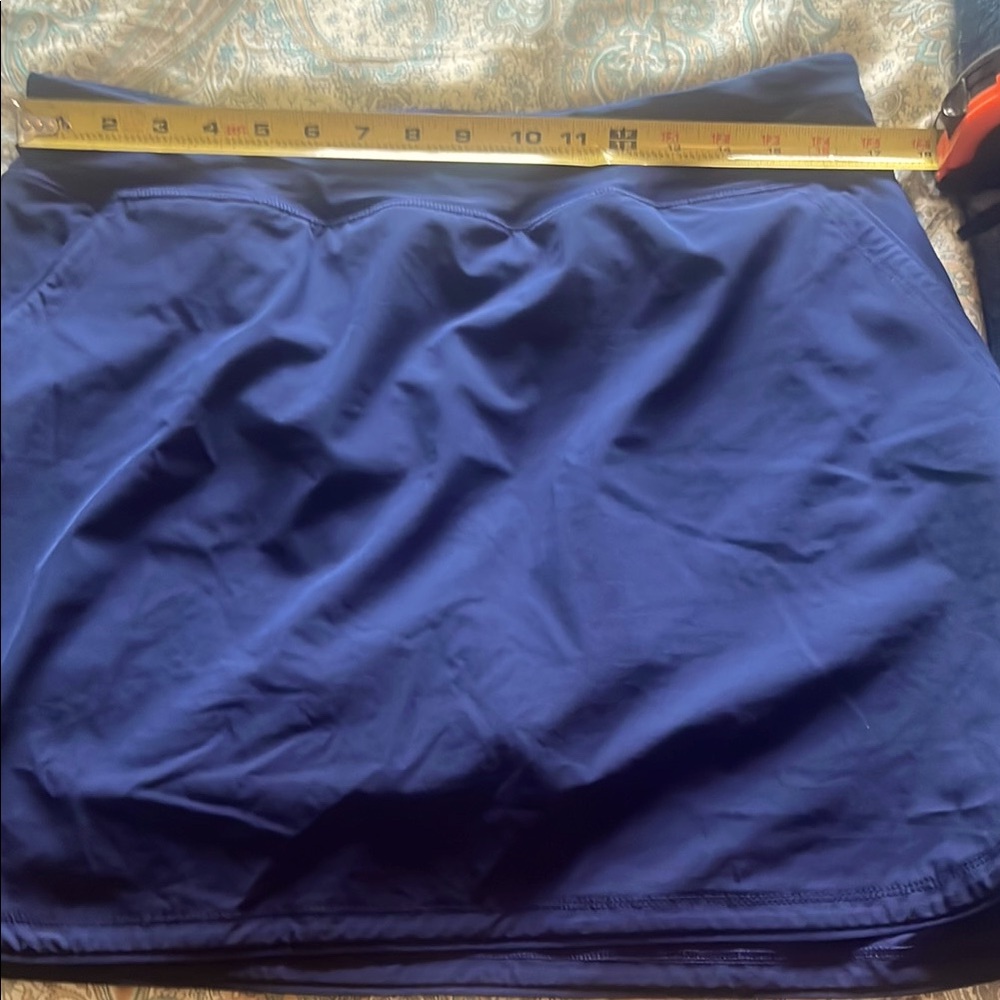 Lands’ End Navy swim/board skort